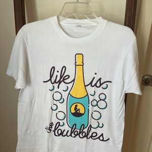 Life is the bubbles Disney Tshirt